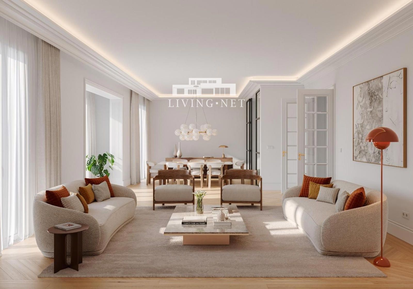 Flat for sale Madrid. Ref: 2669. LIVINGNET
