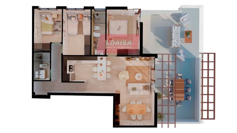 Appartement en vente Vera-Playa, Almería. Ref: 1254. Loaisa Servicios Inmobiliarios