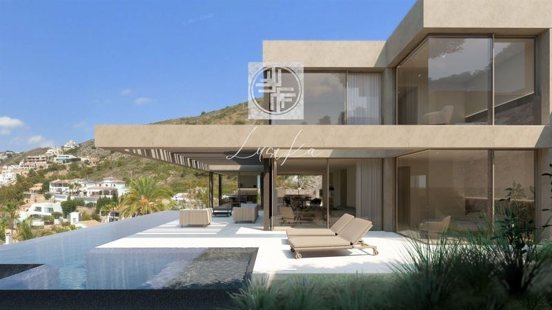 Chalet Independiente en venta Moraira, Alicante. Ref: 1060. Lusika Real Estate