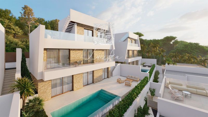 Chalet Independiente en venta Finestrat, Alicante. Ref: 1455. Lusika Real Estate