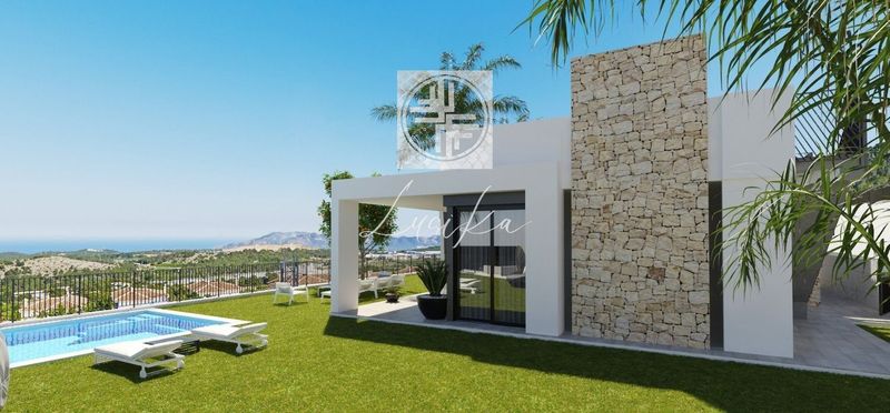 Chalet Independiente en venta Polop, Alicante. Ref: 1725. Lusika Real Estate