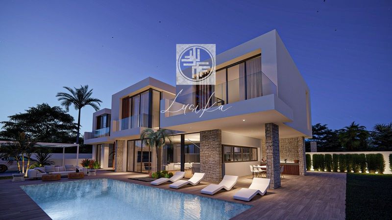 Chalet Independiente en venta Alfaz del Pi, Alicante. Ref: 1801. Lusika Real Estate