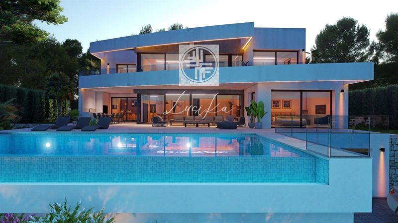 Chalet Independiente en venta Moraira, Alicante. Ref: 2054. Lusika Real Estate