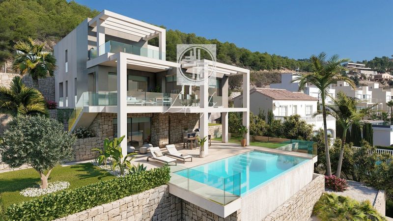 Chalet Independiente en venta Calp/Calpe, Alicante. Ref: 2055. Lusika Real Estate