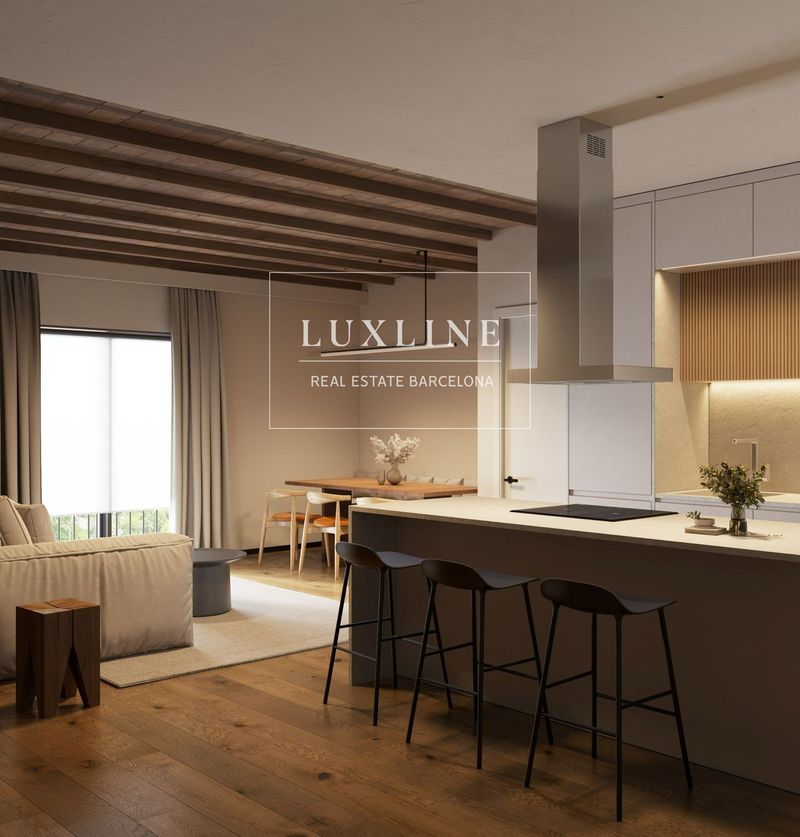 Piso en venta Badalona, Barcelona. Ref: 1079. Luxline Real Estate