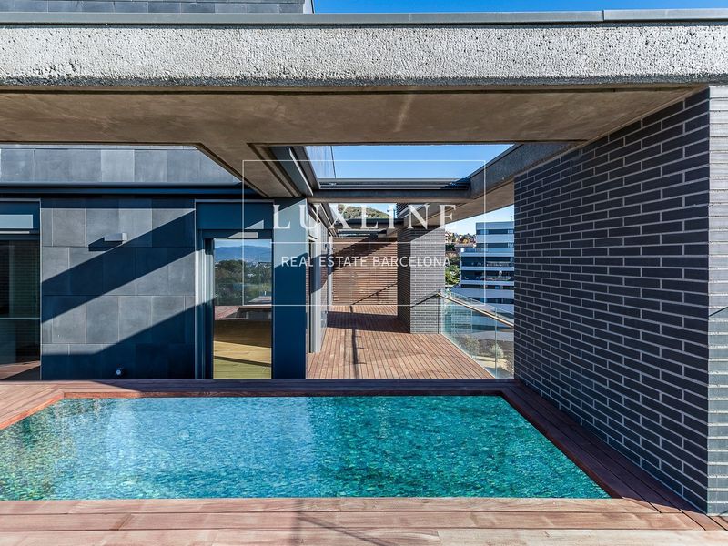 Ático en venta Esplugues de Llobregat, Barcelona. Ref: 1270. Luxline Real Estate