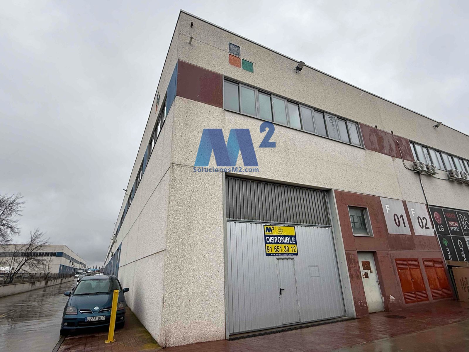Nave Industrial en alquiler San Fernando de Henares, Madrid. Ref: 10230. Soluciones M2