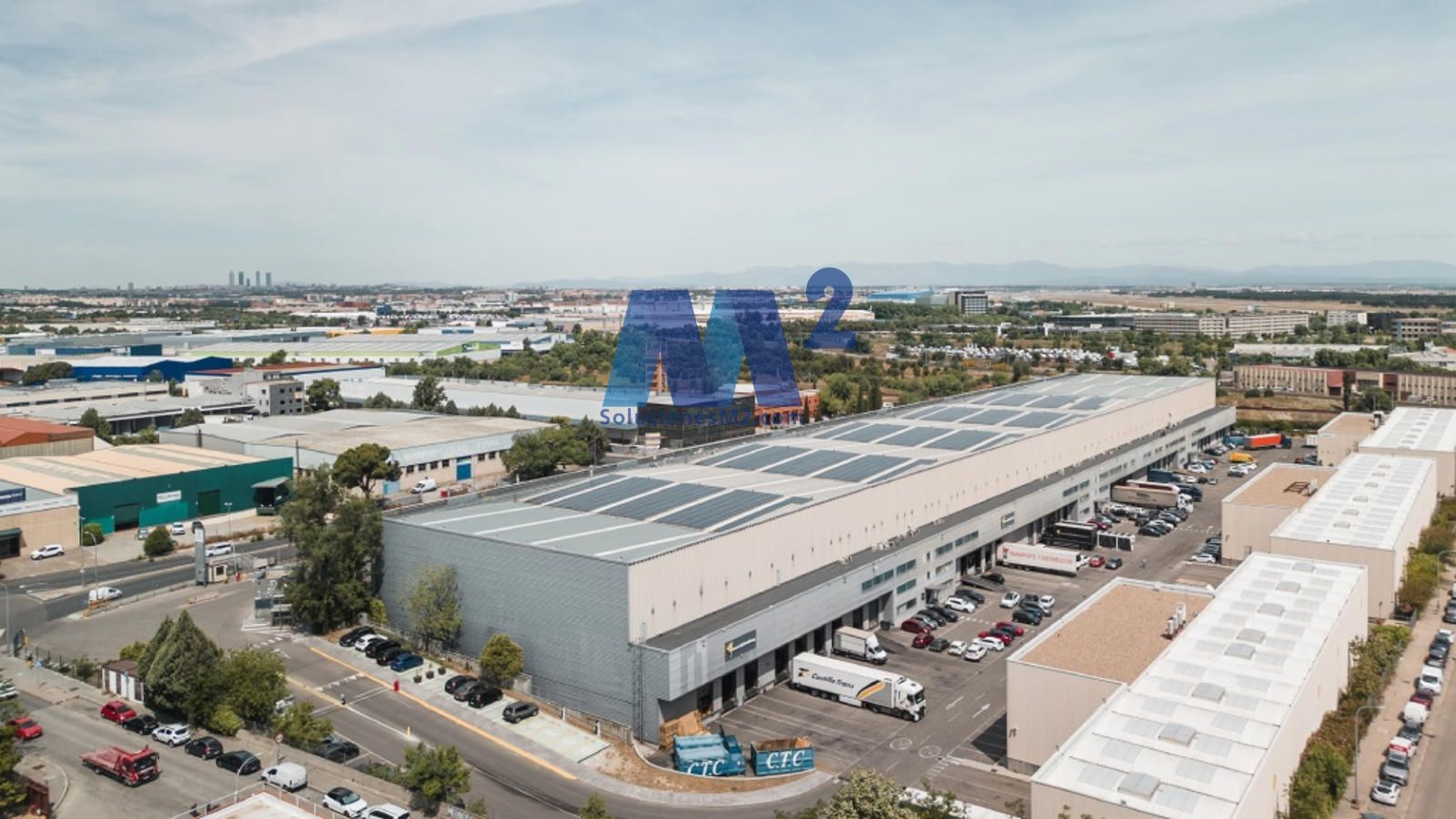 Logistic Warehouse for rent Coslada, Madrid. Ref: 10801. Soluciones M2