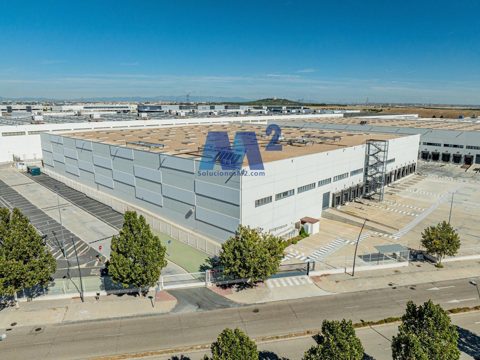 Logistic Warehouse for rent Getafe, Madrid. Ref: 12867. Soluciones M2