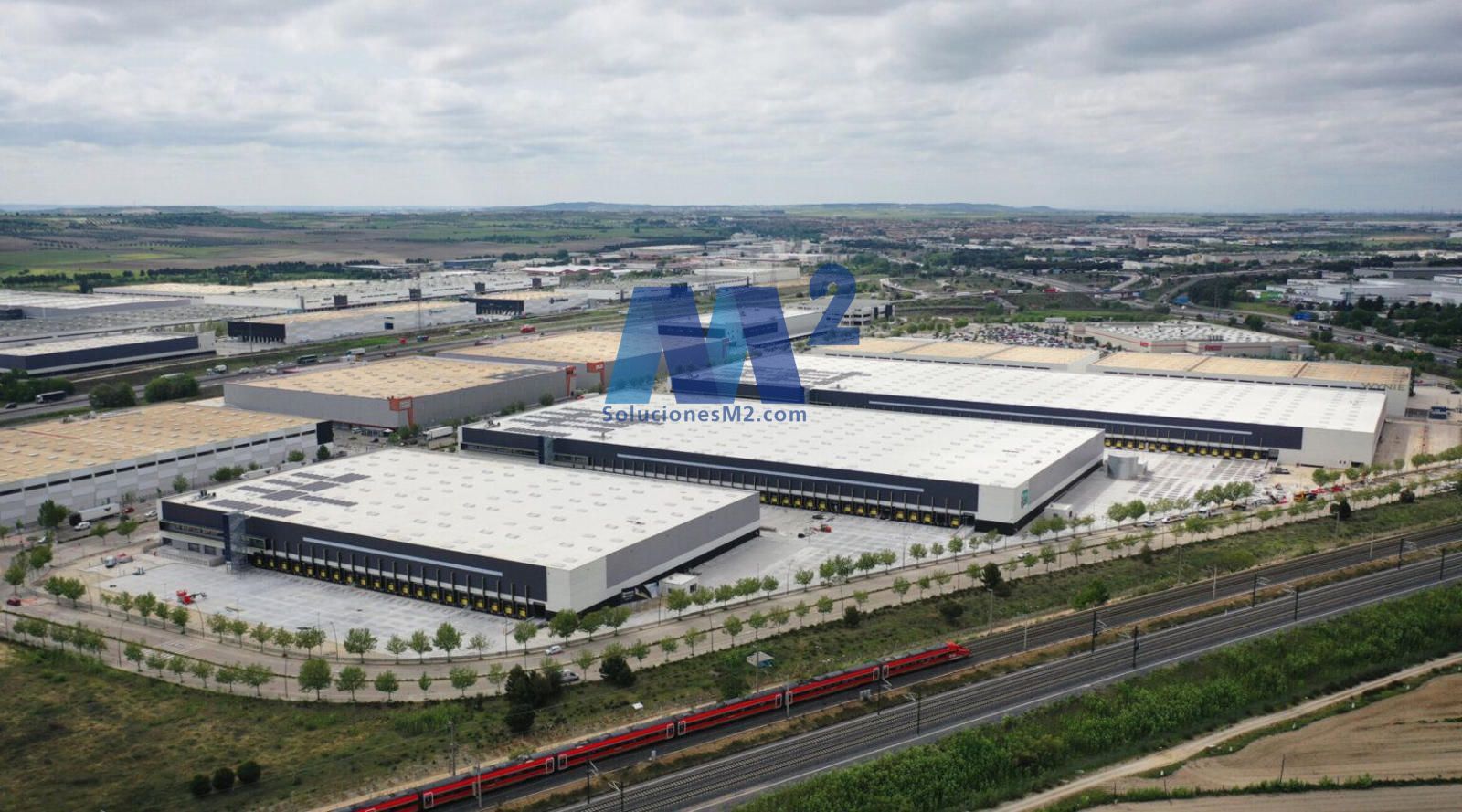 Logistic Warehouse for rent Getafe, Madrid. Ref: 16355. Soluciones M2