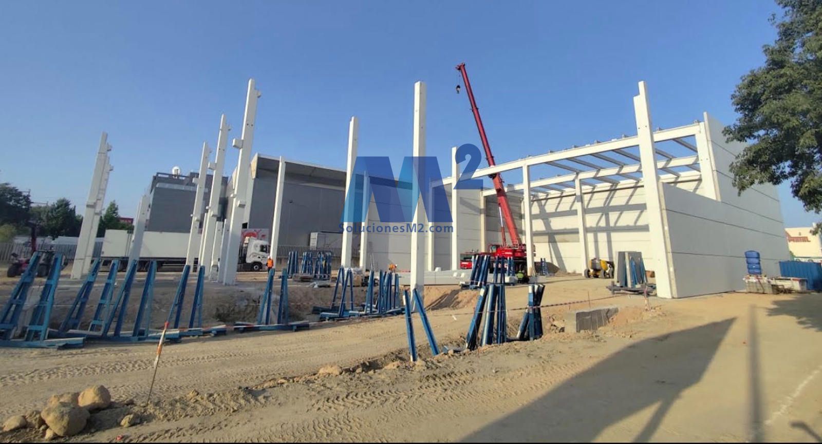 Logistic Warehouse for rent Getafe, Madrid. Ref: 16566. Soluciones M2