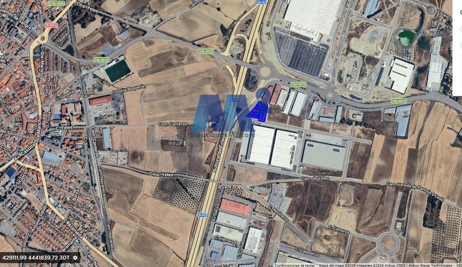 Parcela en venta Illescas, Toledo. Ref: 17814. Soluciones M2