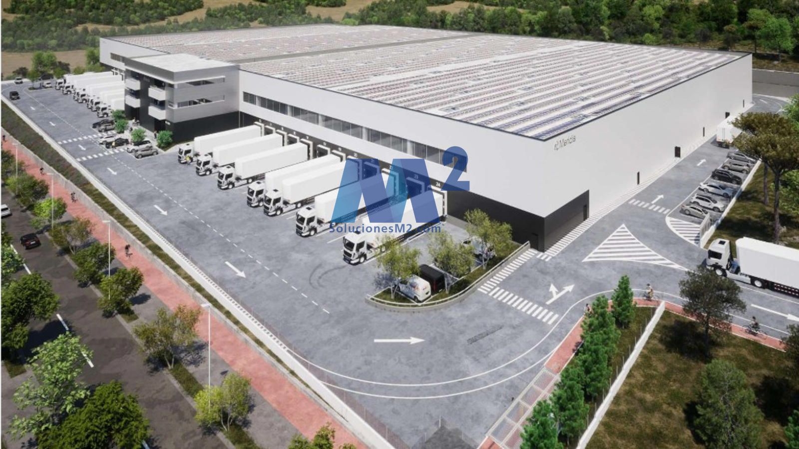 Logistic Warehouse for rent Martorelles, Barcelona. Ref: 19183. Soluciones M2