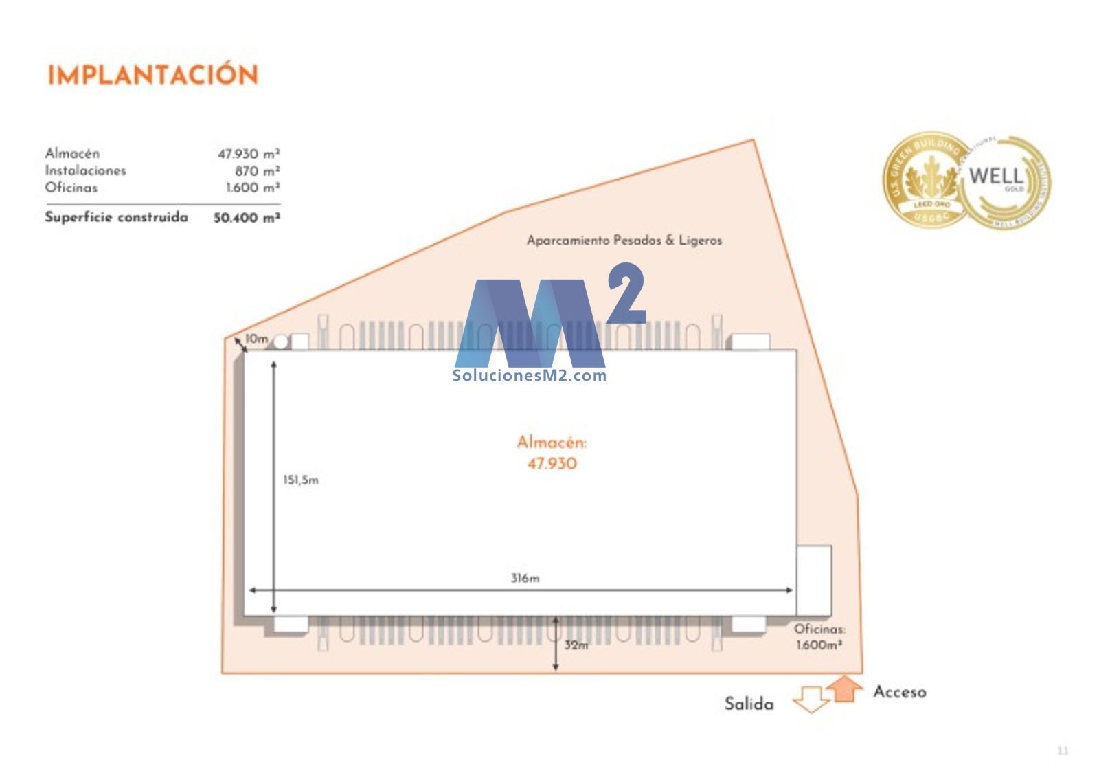 Nave Logística en alquiler Seseña, Toledo. Ref: 19260. Soluciones M2