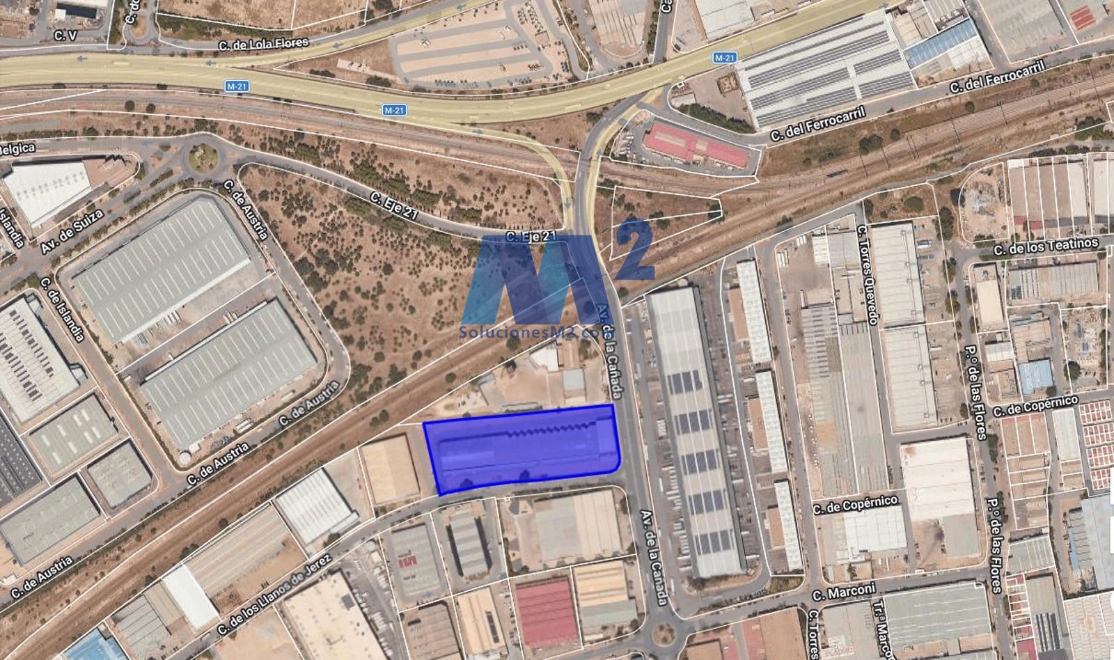 Plot for sale Coslada, Madrid. Ref: 19451. Soluciones M2