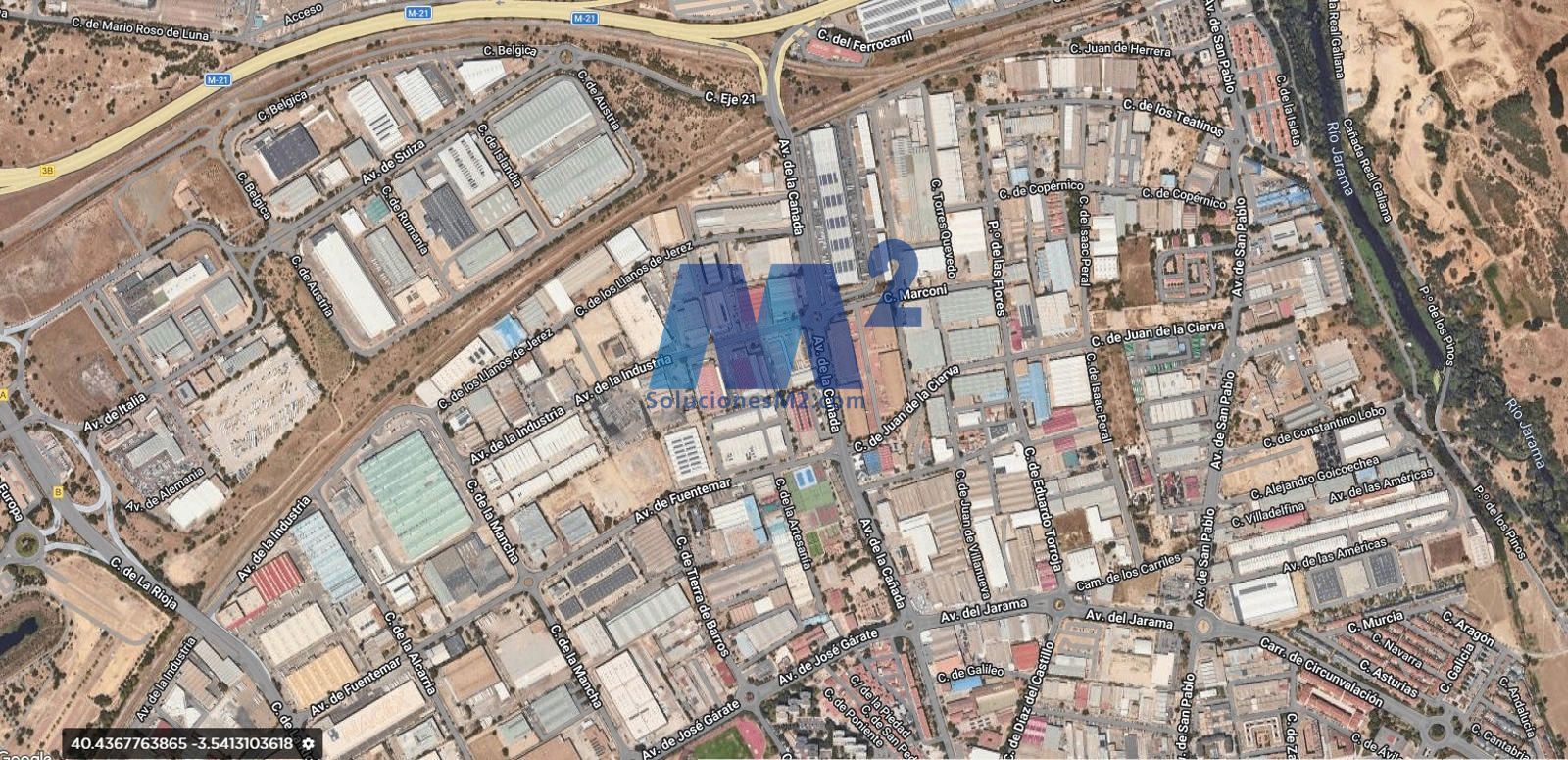 Parcela en venta Coslada, Madrid. Ref: 19451. Soluciones M2