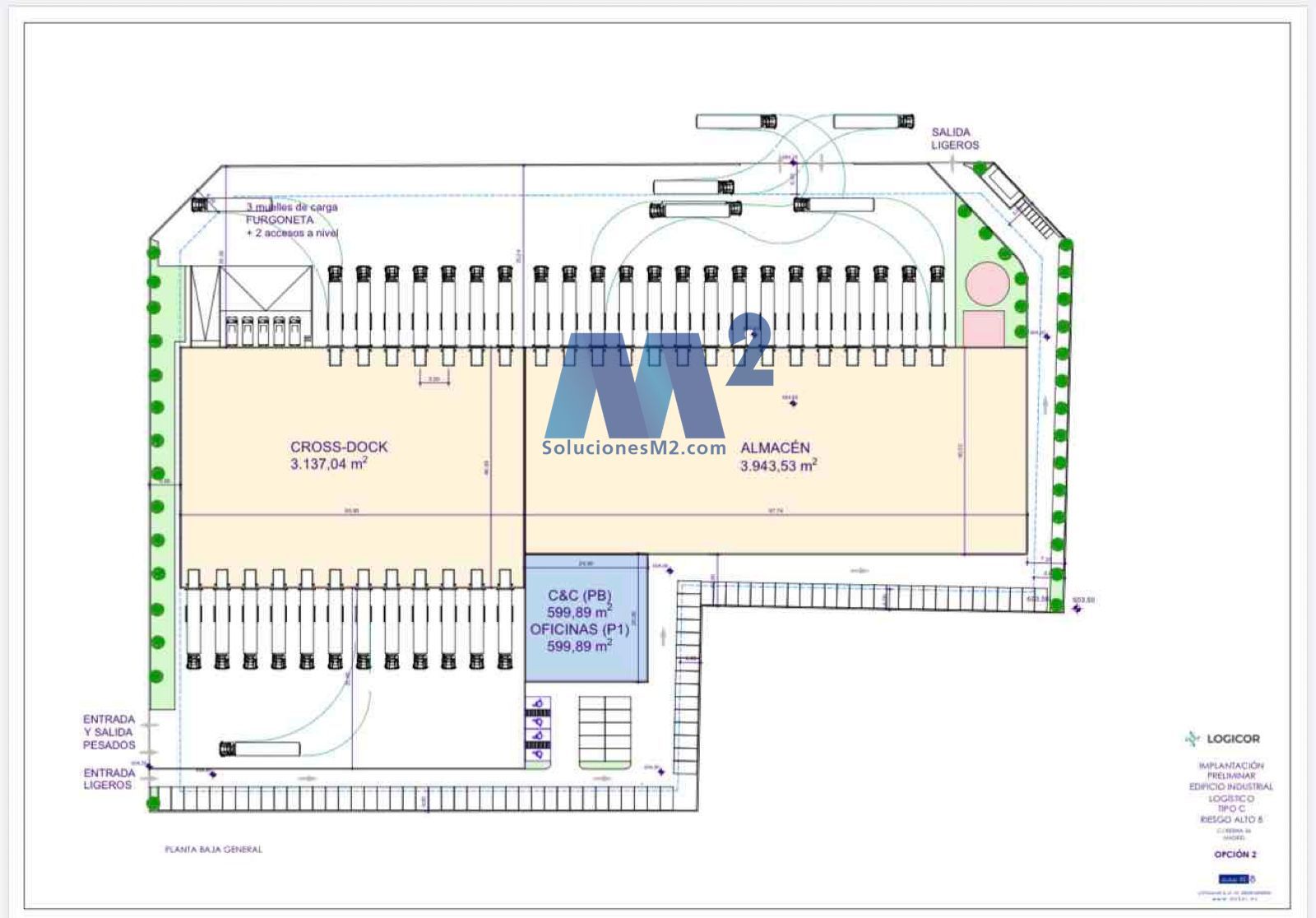 Logistic Warehouse for rent Madrid. Ref: 19466. Soluciones M2