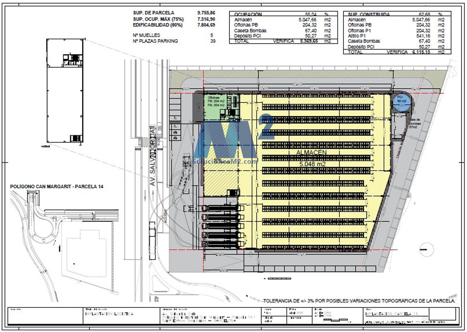 Logistic Warehouse for sale and rent Sant Esteve Sesrovires, Barcelona. Ref: 19516. Soluciones M2
