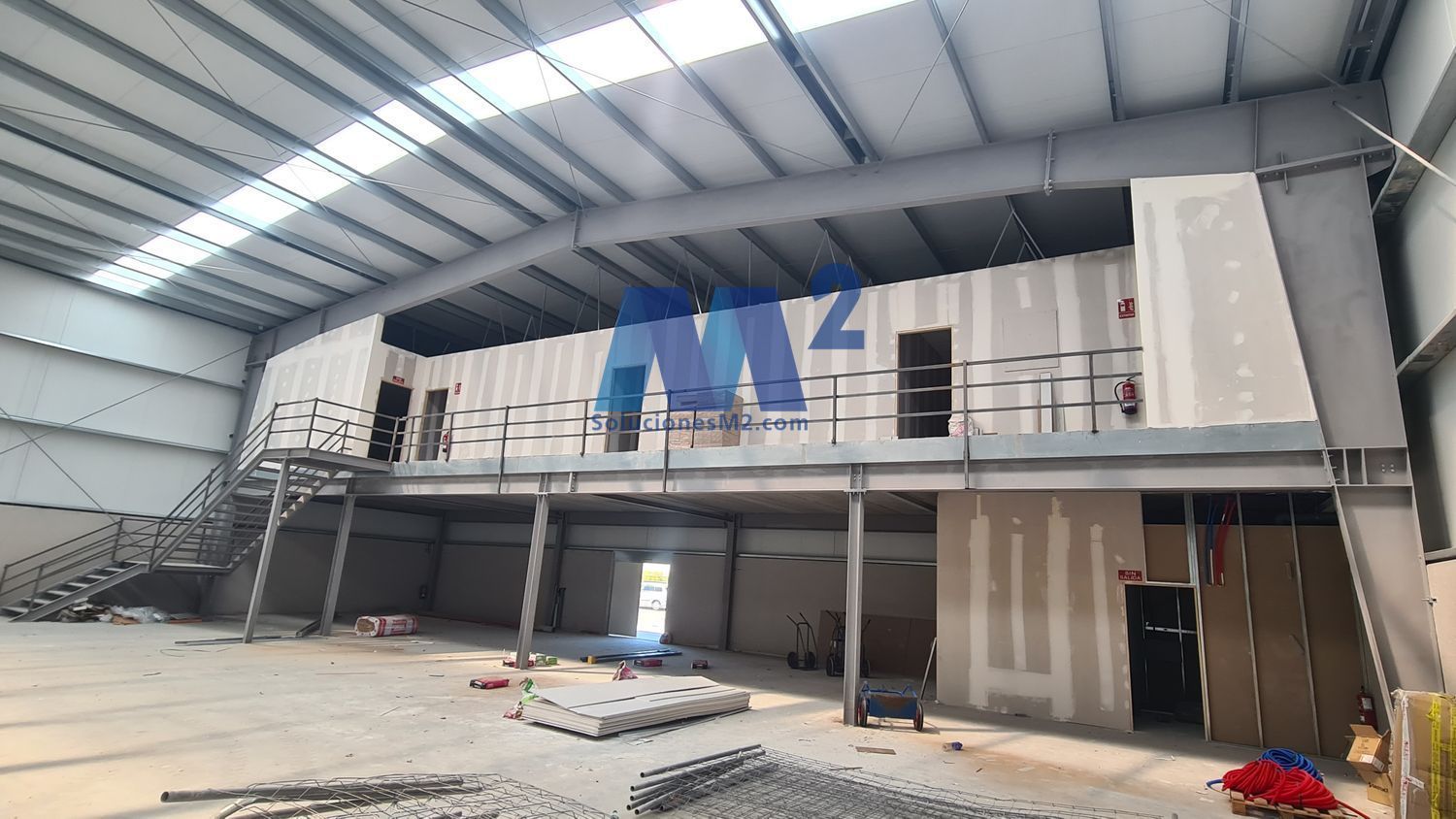 Nave Industrial en venta Loeches, Madrid. Ref: 19539. Soluciones M2