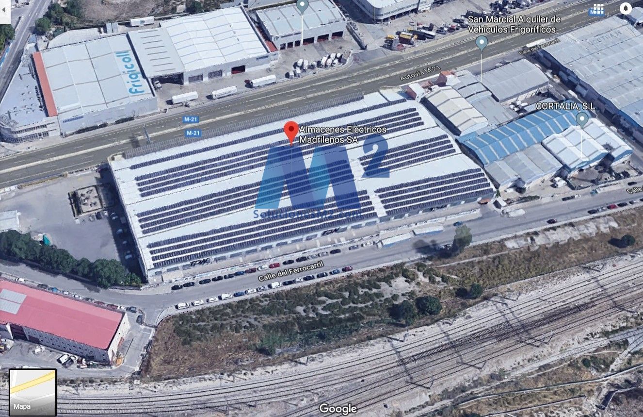 Industrial Warehouse for rent Coslada, Madrid. Ref: 19556. Soluciones M2