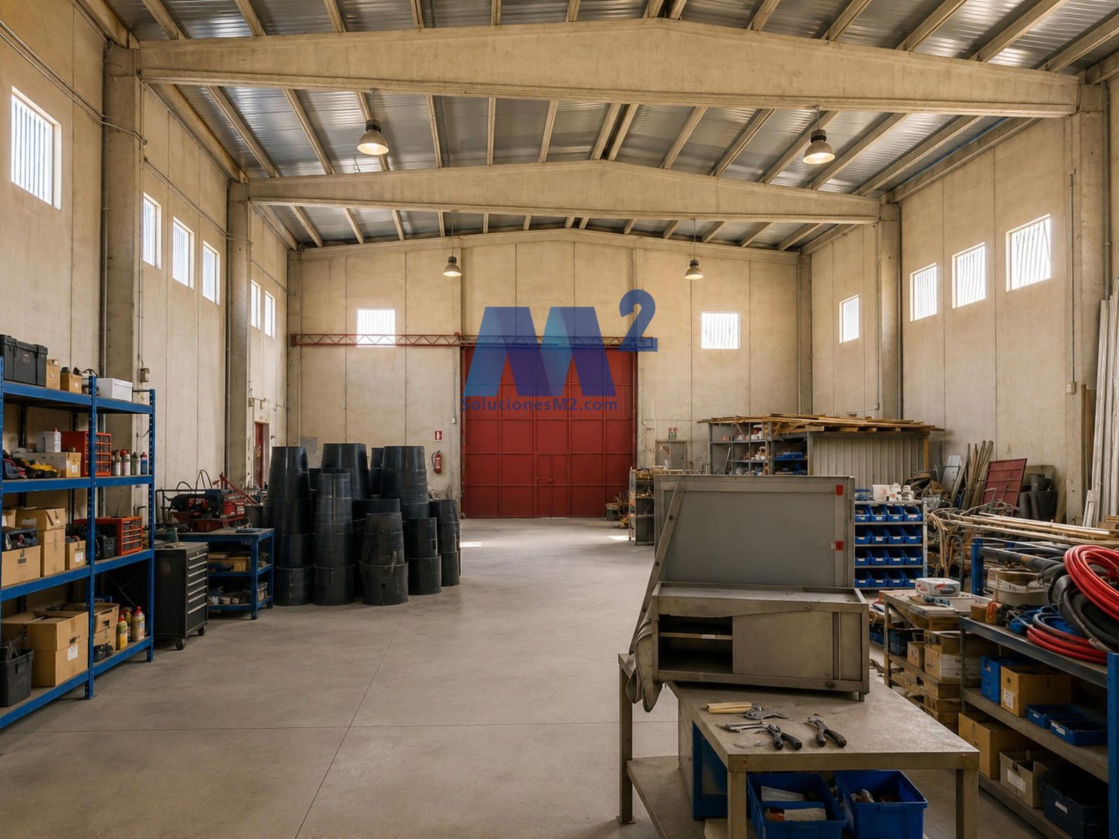 Industrial Warehouse for sale Leganés, Madrid. Ref: 19567. Soluciones M2