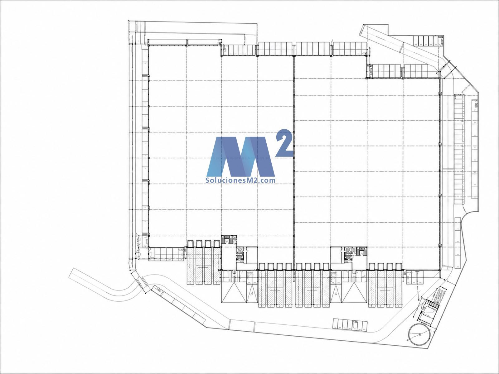 Logistic Warehouse for rent Fuenlabrada, Madrid. Ref: 19628. Soluciones M2