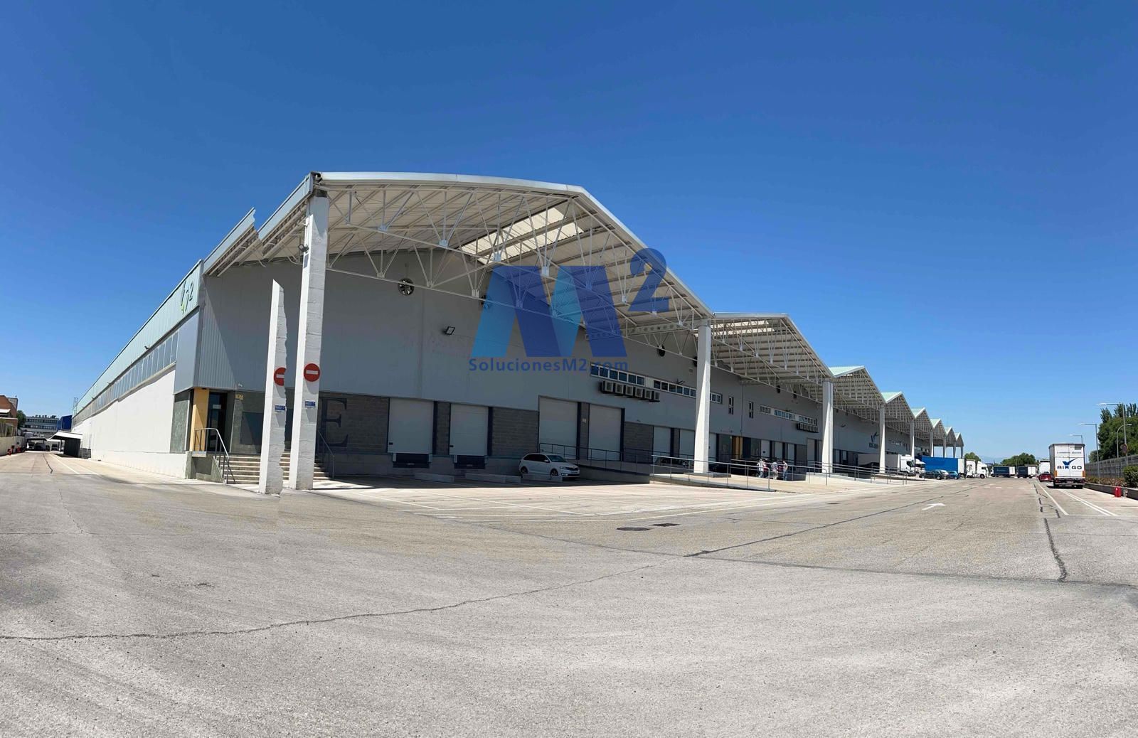 Logistic Warehouse for rent Coslada, Madrid. Ref: 19647. Soluciones M2