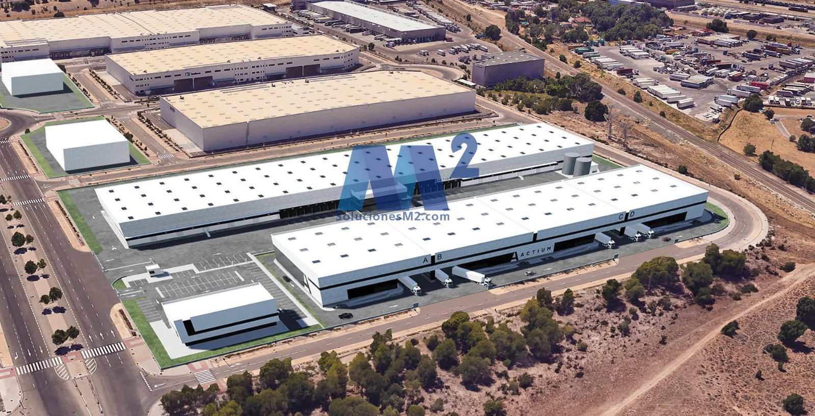 Logistic Warehouse for rent Madrid. Ref: 19734. Soluciones M2