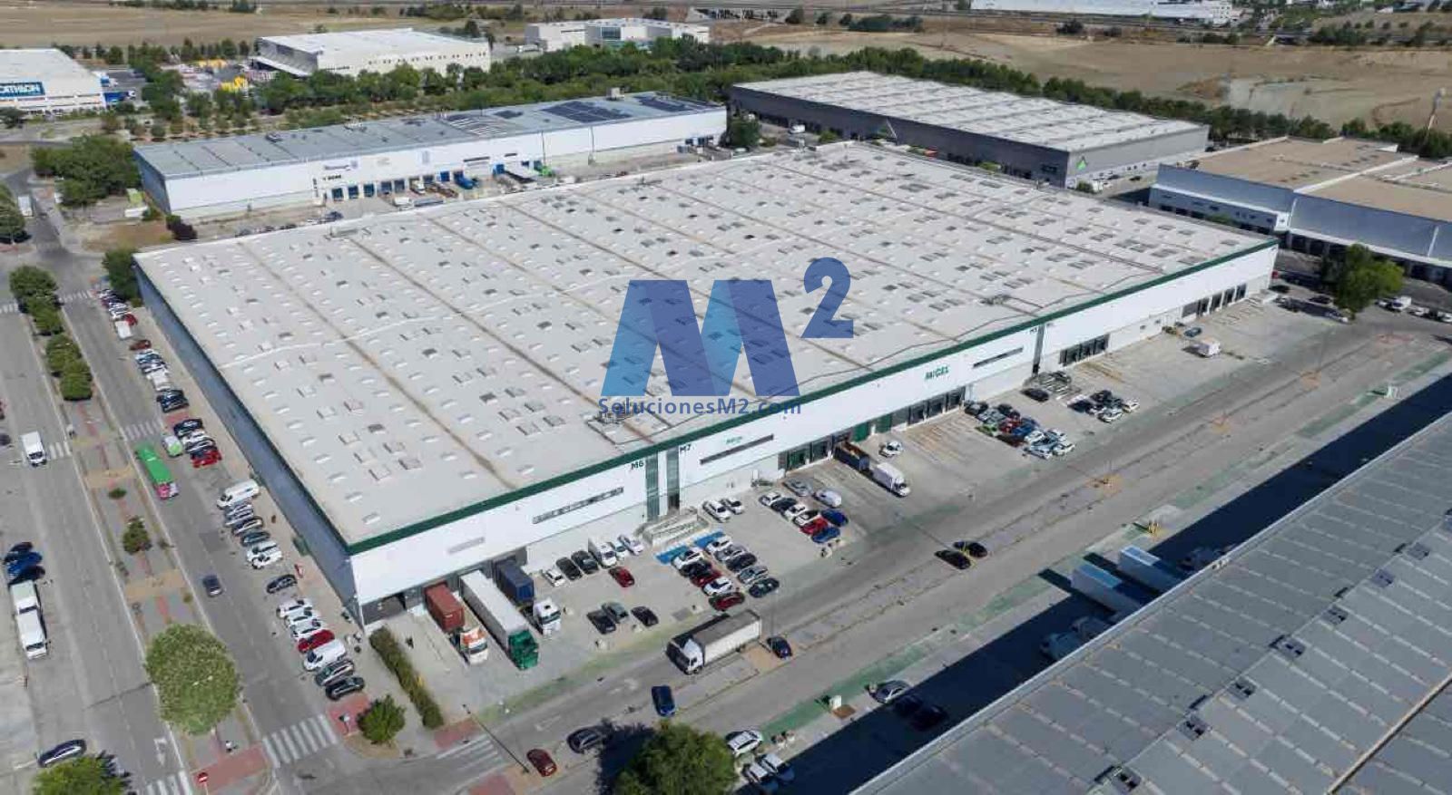 Logistic Warehouse for rent Getafe, Madrid. Ref: 3068. Soluciones M2