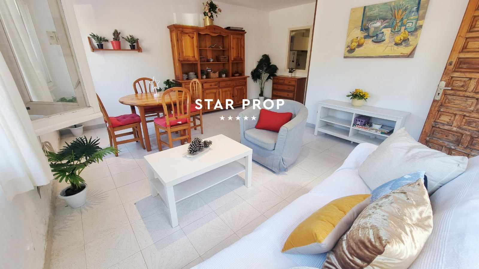 Appartement avec grande terrasse et jardin privé à Colera