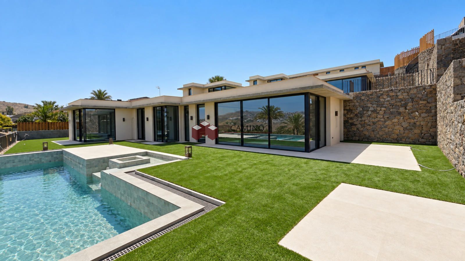 VIVIENDA DE OBRA NUEVA en Salobre Golf de una planta - Foto 1