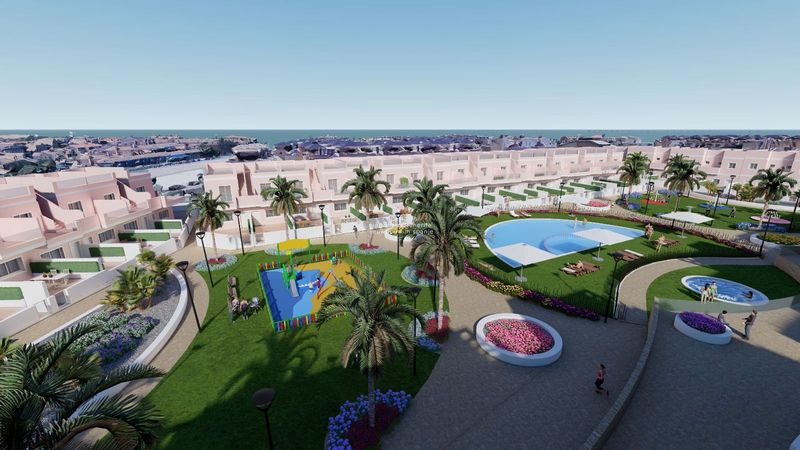 Reihenhaus zu verkaufen Orihuela-Costa, Alicante. Ref: 3239. NB - ESTATES