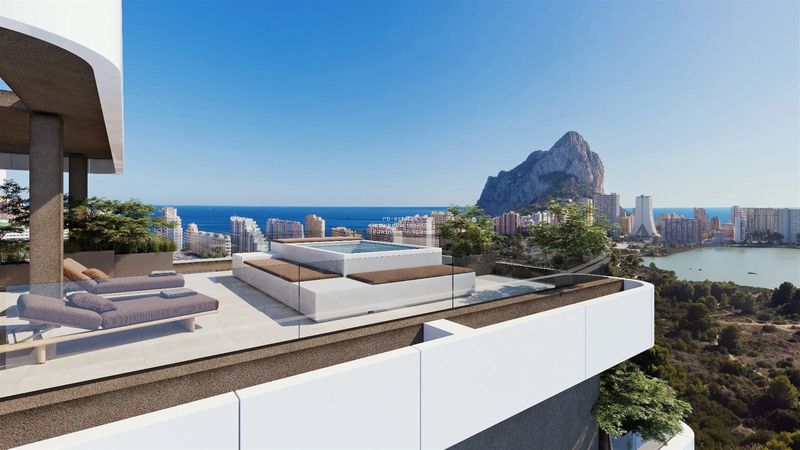 Penthouse te koop Calp/Calpe, Alicante. Ref: 4054. NB - ESTATES