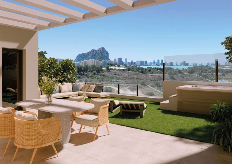 Penthouse zu verkaufen Calp/Calpe, Alicante. Ref: 5790. NB - ESTATES