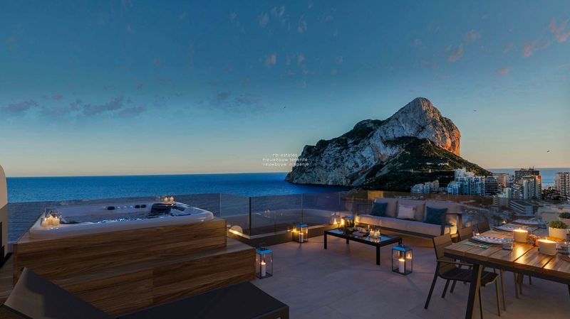 Penthouse zu verkaufen Calp/Calpe, Alicante. Ref: 5853. NB - ESTATES