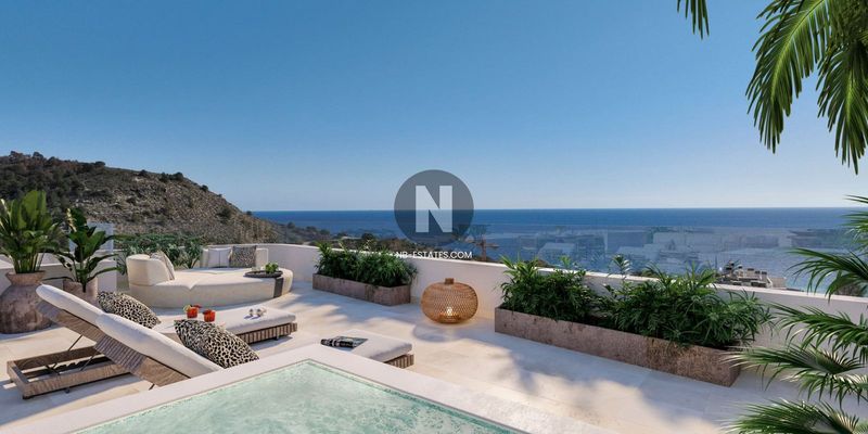 Appartement te koop Villajoyosa, Alicante. Ref: 5885. NB - ESTATES