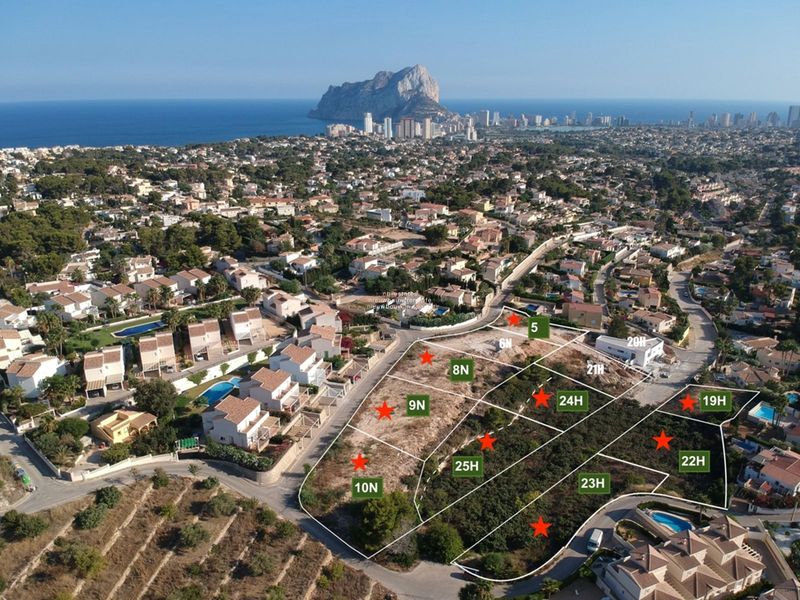 Land zu verkaufen Calp/Calpe, Alicante. Ref: 5998. NB - ESTATES