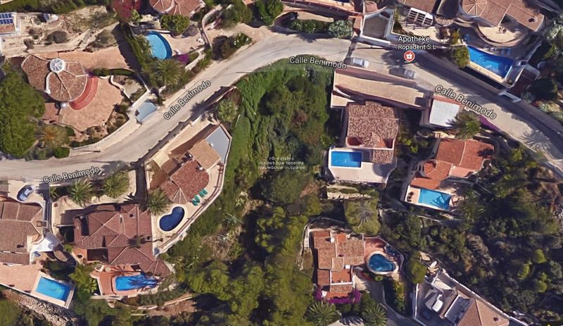 Plot for sale Moraira, Alicante. Ref: 6009. NB - ESTATES