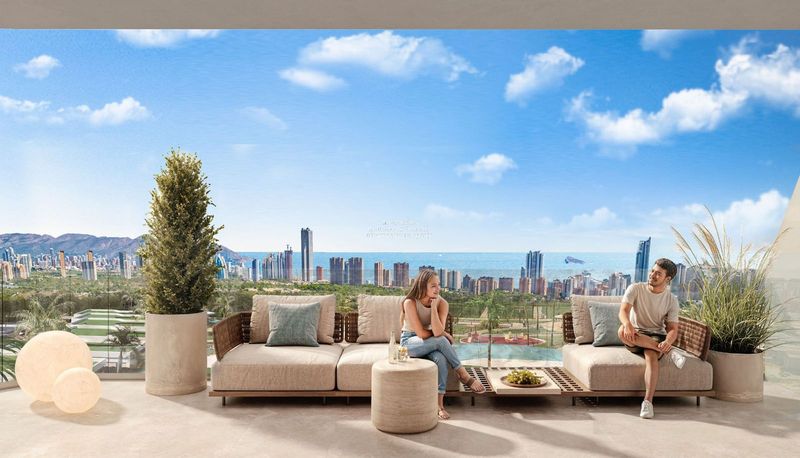 Penthouse for sale Finestrat, Alicante. Ref: 6080. NB - ESTATES