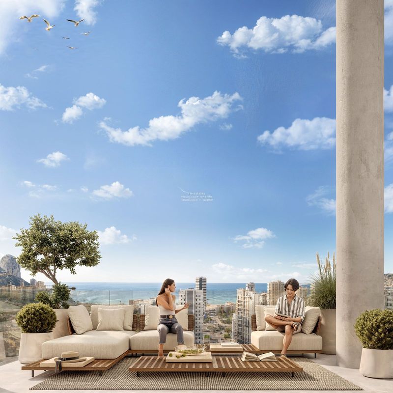 Penthouse for sale Calp/Calpe, Alicante. Ref: 6086. NB - ESTATES