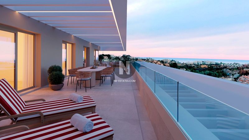 Penthouse te koop Mijas, Málaga. Ref: 6535. NB - ESTATES