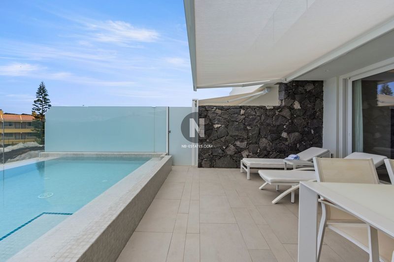 Duplex te koop La Caleta, Santa Cruz Tenerife. Ref: 7186. NB - ESTATES