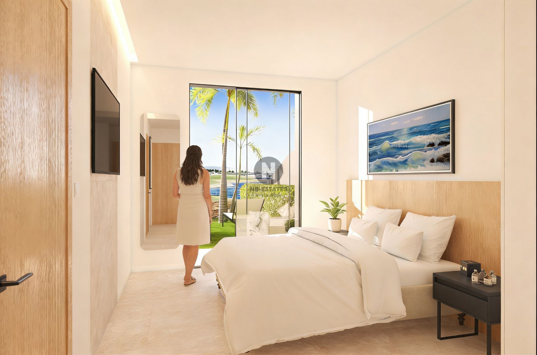 New build bungalows in Condado de Alhama – garden or solarium
