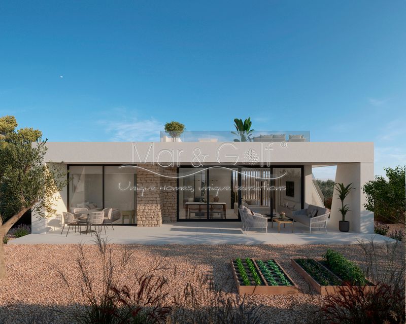 Casa en venta Fuente Alamo, Murcia. Ref: 1057. MAR & GOLF UNIQUE HOMES