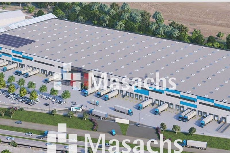 Logistic warehouse for rent San Agustin del Guadalix, Madrid. Ref: 10414. Masachs