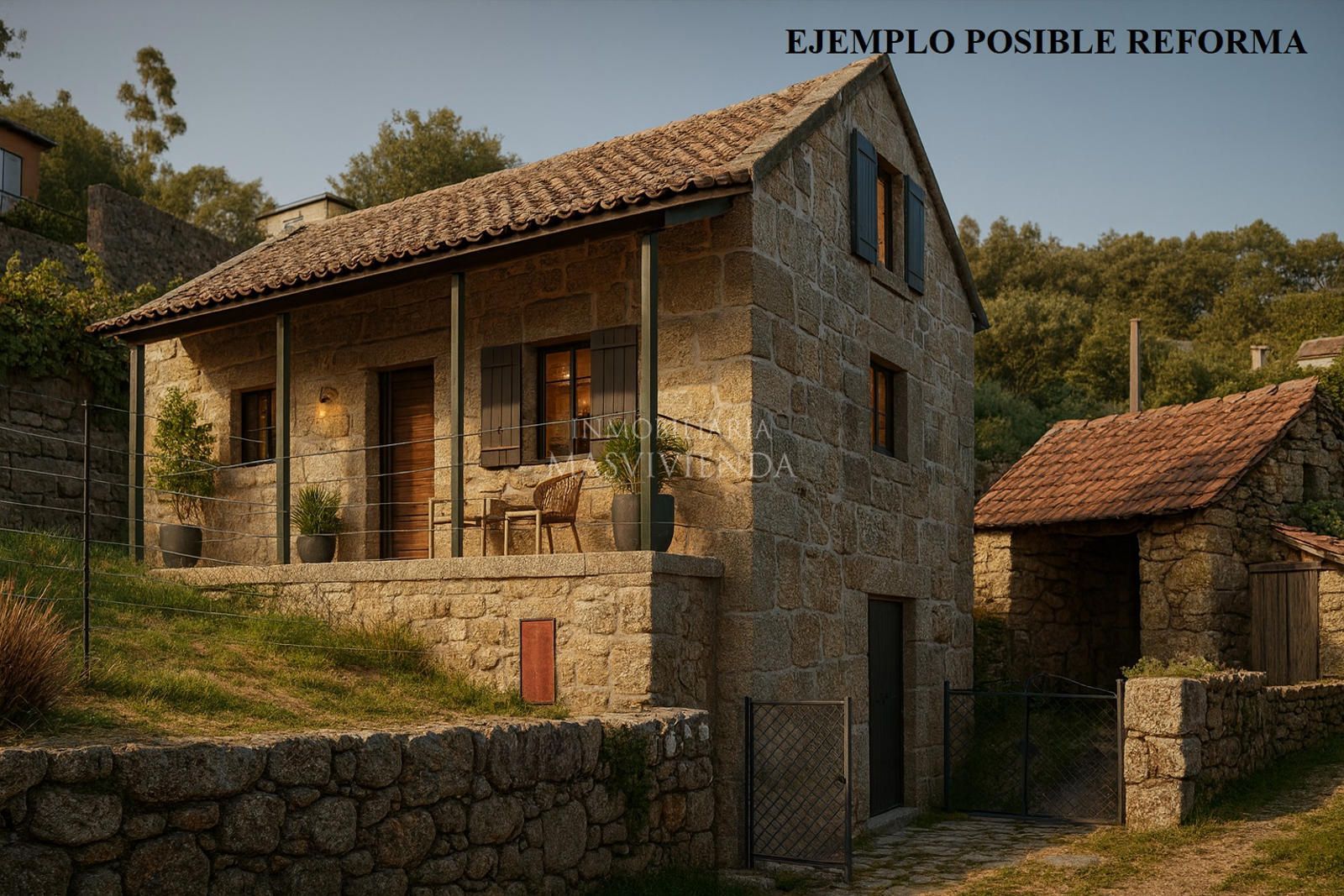 Casa en venta Covelo, Pontevedra. Ref: 2182. Inmobiliaria Masvivienda