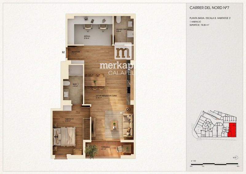 Piso en venta Torredembarra, Tarragona. Ref: 2740. Merkapiso Calafell
