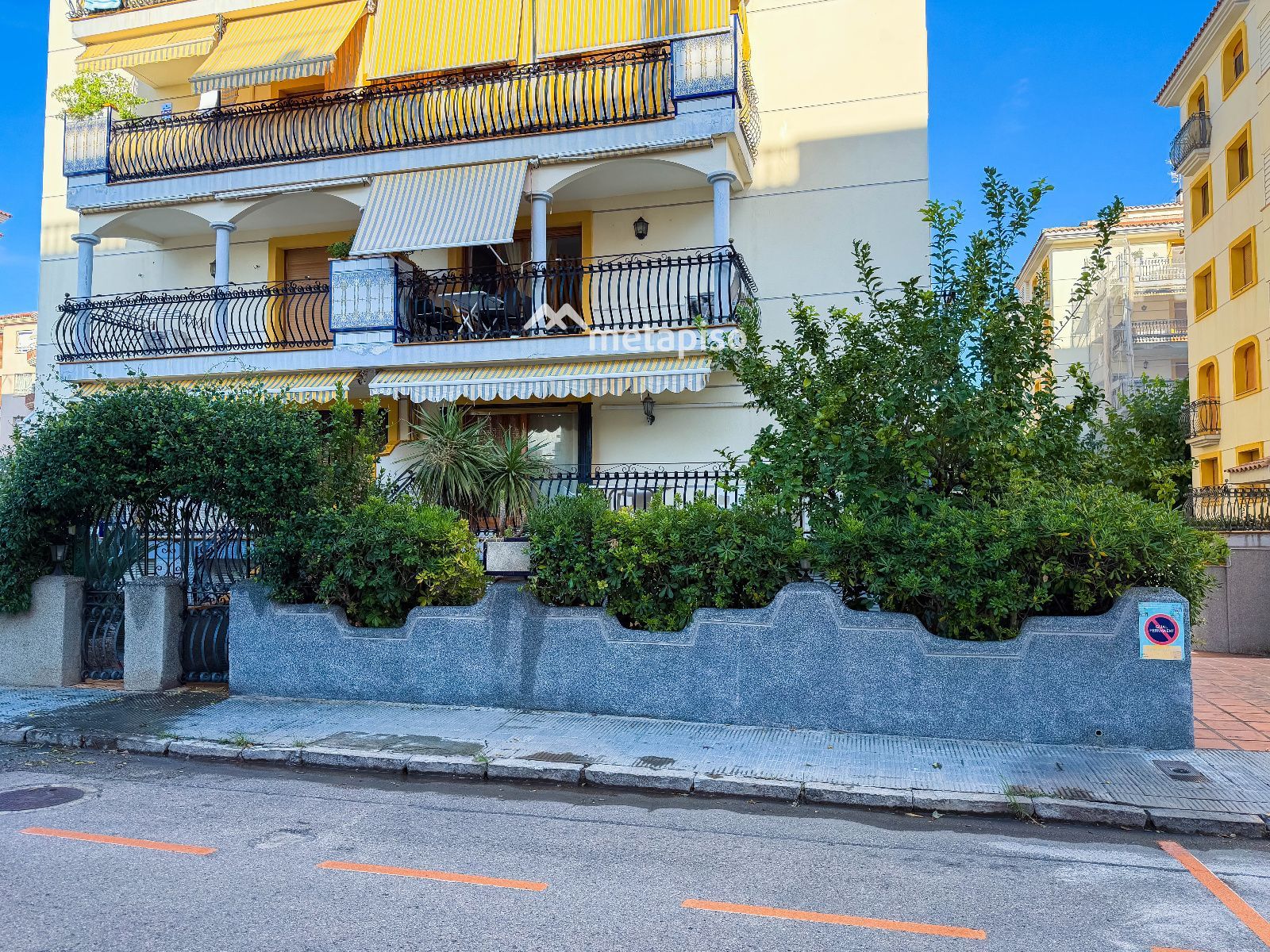 Exterior/Jardín - Calafell: piso de 3 habitaciones, piscina y garaje