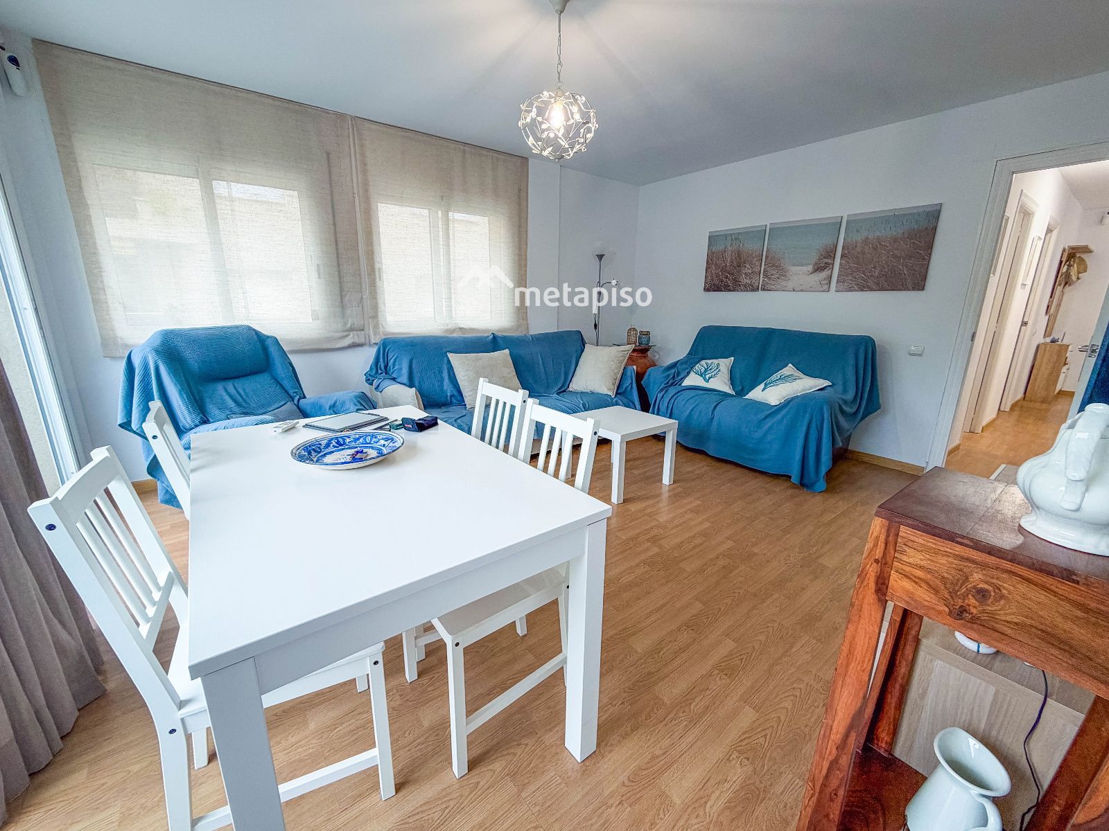 Salón - Calafell: piso con terraza, garaje y gran trastero