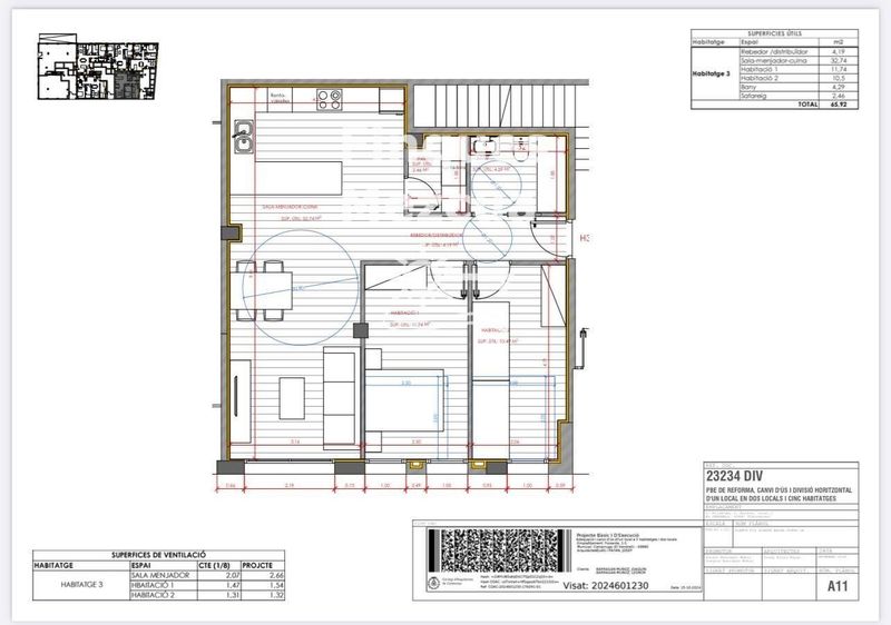 Piso en venta El Vendrell, Tarragona. Ref: 1603. FINQUES MEZCUA